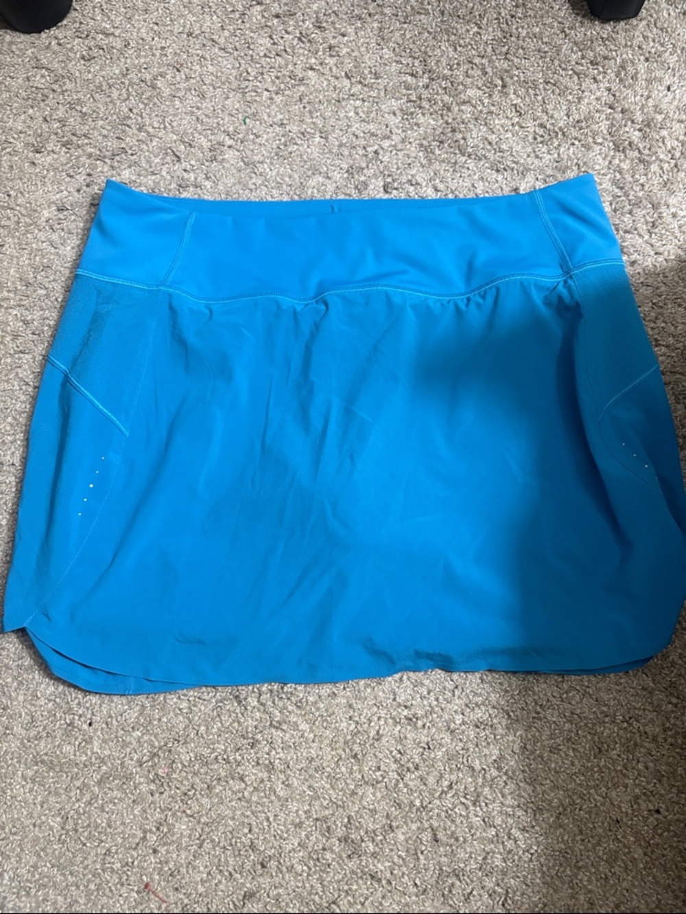 Athleta Blue Run with It Skort 16” Size XL